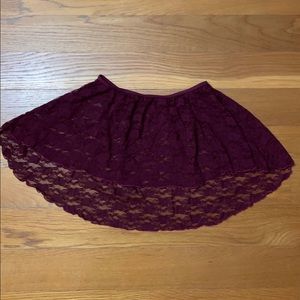 Balera ballet stretch lace dance skirt